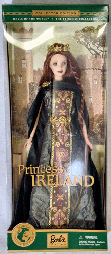 Mattel 2001 Barbie Collector Edition Princess Dolls of the World Ireland